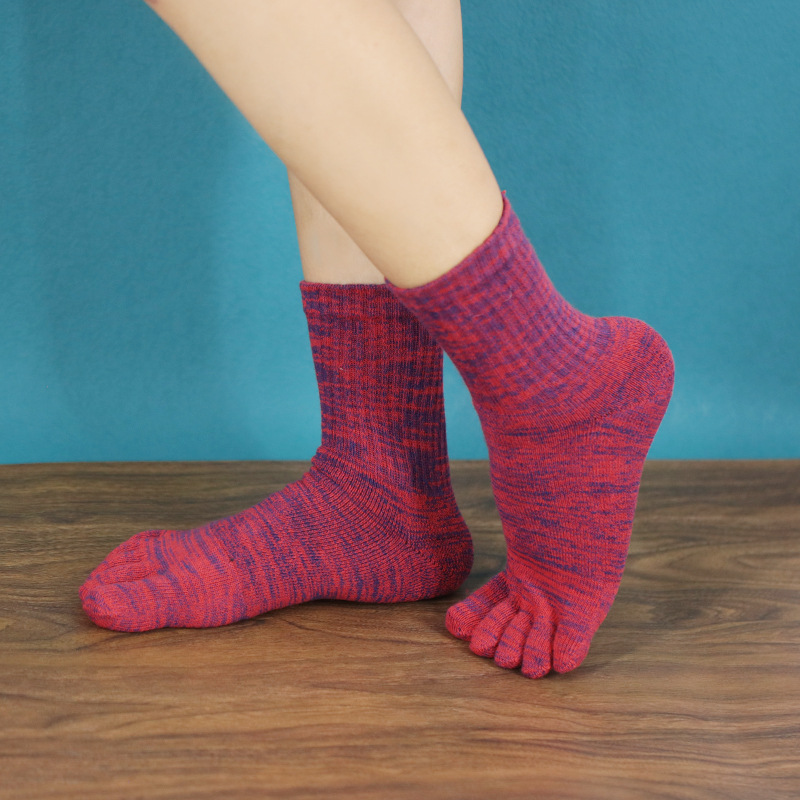 Solid color socks