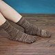 Solid color socks