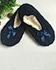 blue plush christmas stockings