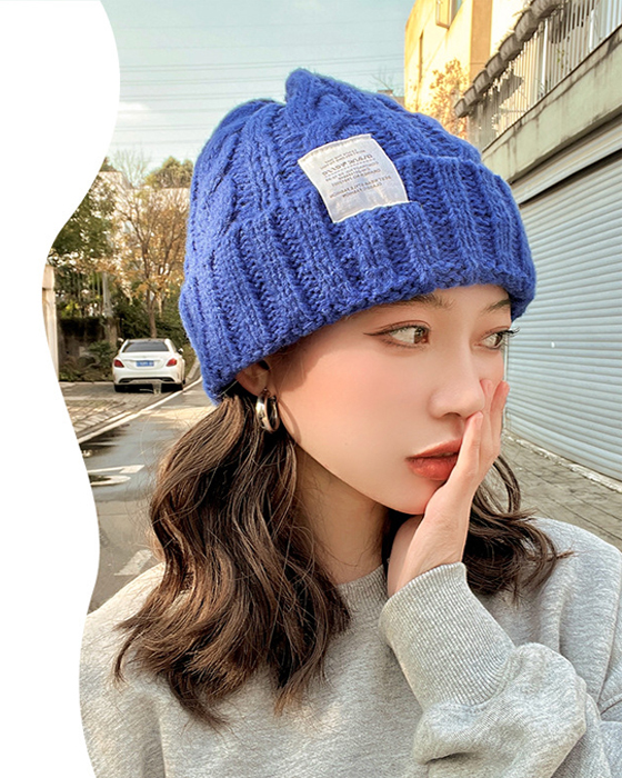 Trend knitted cap