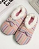 Short plush indoor slippers