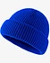Solid color domed knit cap