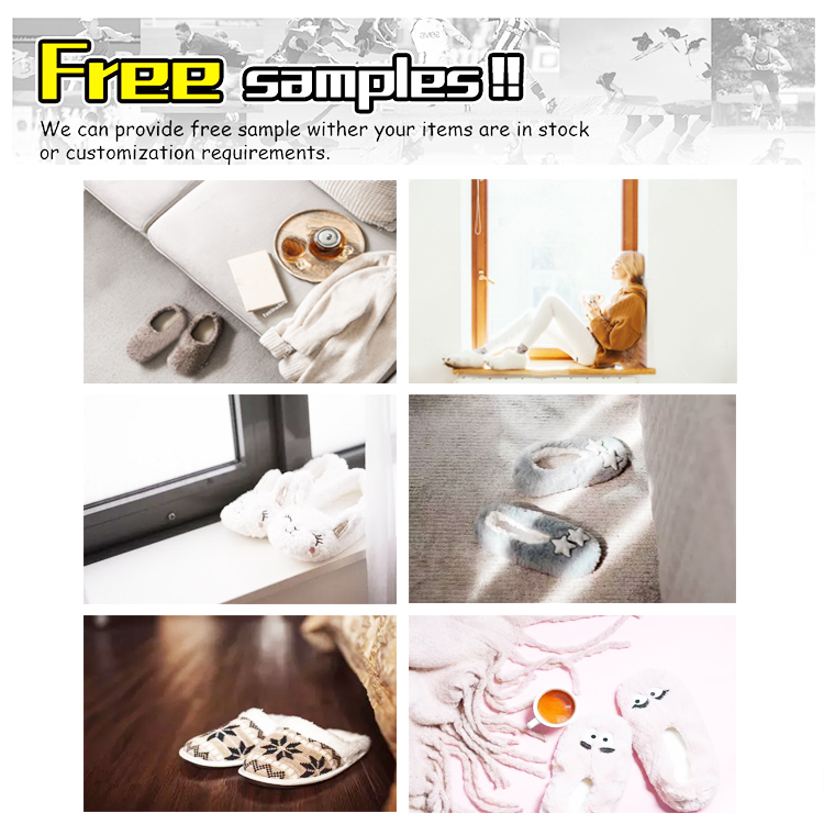 free samples super warm slippers