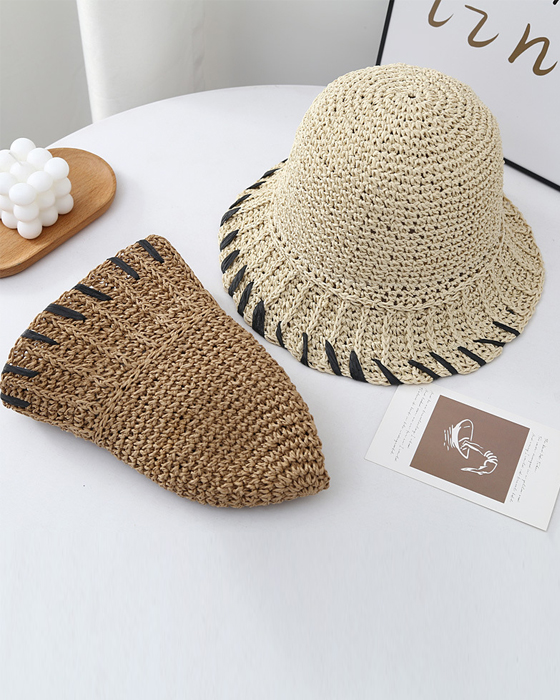 Casual straw hat