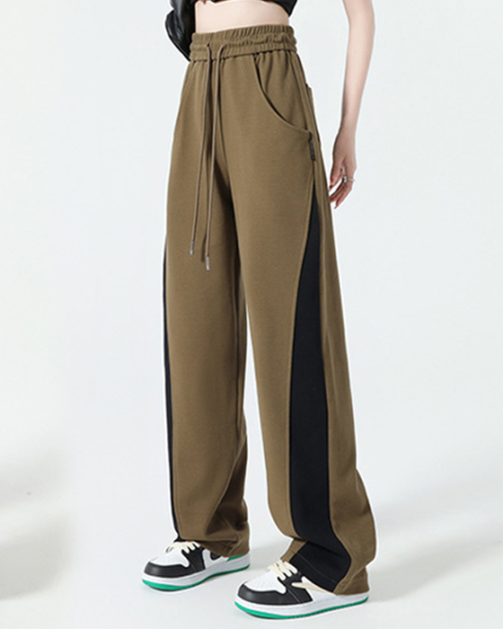 wide leg trousers bershka