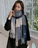 Long fringed scarf