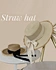 Lace up a straw hat