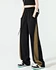 wide leg high rise cropped pants