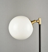 Glass Globe Table Lamp