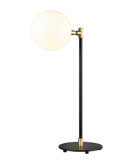 Glass Globe Table Lamp