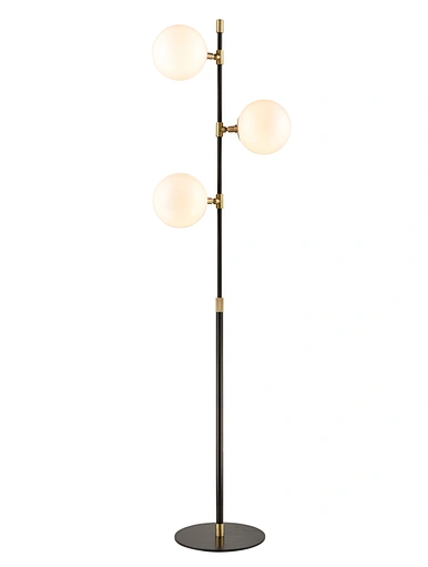 Globe Glass Floor Lamp