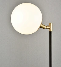 Glass Globe Table Lamp