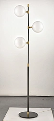 Globe Glass Floor Lamp