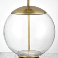 Glass Global Table Lamp