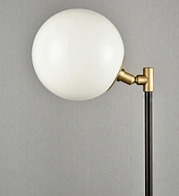 Glass Globe Table Lamp