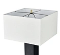 Hand Textured Iron Square Floor Lamp
