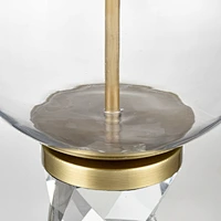 Glass Global Table Lamp