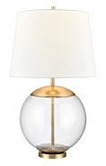Glass Global Table Lamp