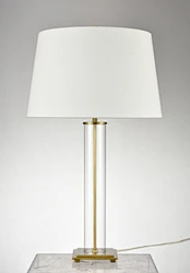 Glass Table Lamp