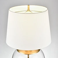 Glass Global Table Lamp