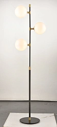 Globe Glass Floor Lamp