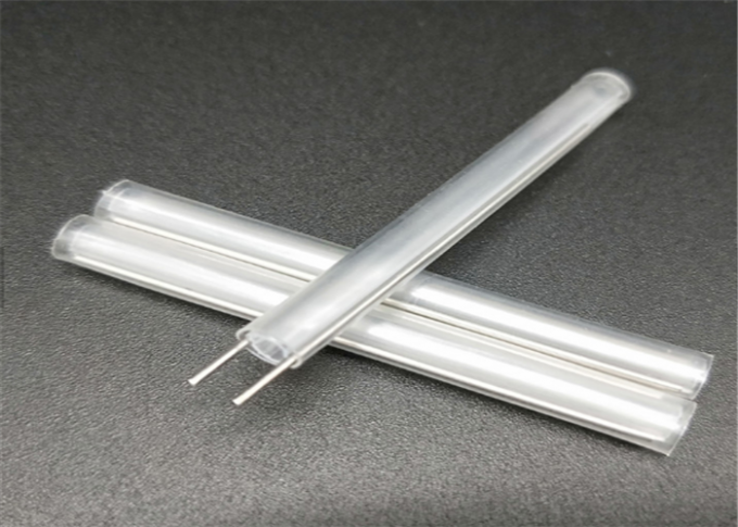 Double Needle Fiber Optic Protection Sleeve 60mm Fiber Shrink Tube Two Steel For Drop Cable