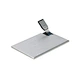 Push and Pull Metal Card USB Flash Disk