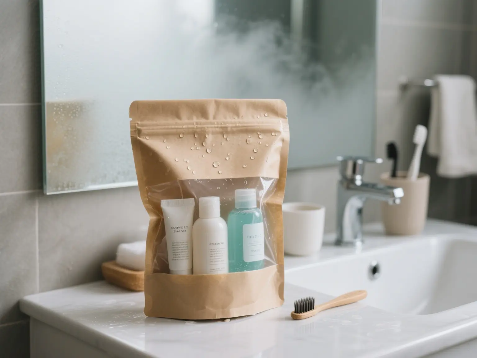 custom kraft packaging bags