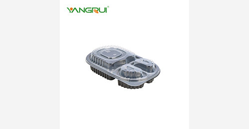 yangrui Black Bento Box - stacking bento box and bento box set Manufacturer