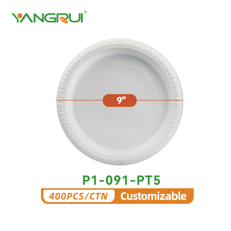 colored plastic plates