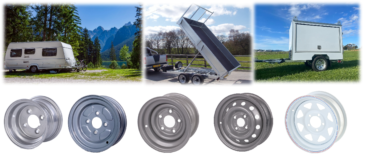 steel trailer wheel
