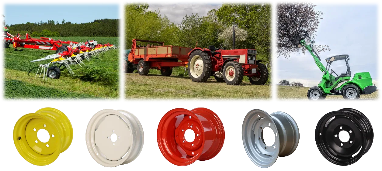 front tractors wheel
