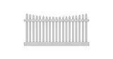 white picket fence
