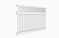 6x8 pvc fence