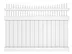 6x8 pvc fence