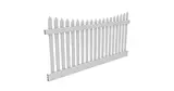 white picket fence