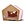 wooden dog house indoor