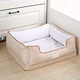 Wholesale Washable Luxury Large Cat Pet Dog Bed Pet Accessories Highend Pet Beds Orthopedic Memory Foam Dog Bed