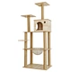 Cat Scratching Post for The Wall Large Cat Scratcher Tree Tower Wooden Big Cat Tree House
