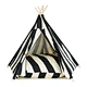 with cushion 5 poles pet tent dog teepee