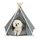 Pet Tent For Dogs Puppy Cat Bed House Luxury Fashion Cotton Washable Dog Tent Teepee