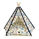 2022 New style Pet Tent Bed for Small Cat Houses for Indoor Kitten Teepee Removable cotton