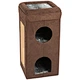 wooden cat house outdoor