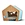 wooden hamster house