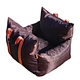 Manufacturer High Quality Fashion Style Pet Carrying Bag Pet Dog Carrying Booster Seat Dog Car Seat Pet Bed for Car Luxury Leather Waterproof Pet Booster Car Seat with Storage Pocket for Small Medium Dogs and Cats Breathable Folding Small Dog Car Seat Boo