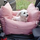 Original real factory who has much experences support private logo and label customized dog car seat extender with storage detachable washable waterproof soft dog car seat waterproof scratchproof anti slip pet dog car seat pet car seat for middle to large