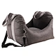 Dog Car Seat Pet Booster Seat with Front & Rear High Safety Pillows for Small and Medium Dogs Travel Dog Bed