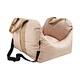Removeable cover easy wash Detachable soft dog booster seat  polyester pet car seat booster dog car seat