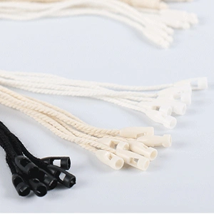 logo metal clothing string