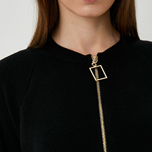 custom metal zipper pulls for dress